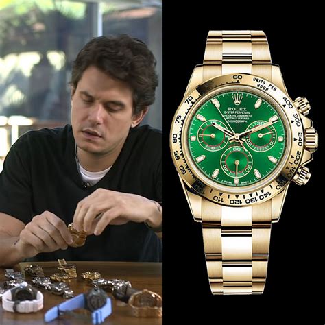 john myer rolex|John Mayer watch collection value.